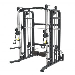 BX93 - Smith with Functional Trainer Squat Rack 3 in One